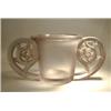 Image 1 : R. LALIQUE MOLDED AND FROSTED GLASS "PIERREFONDS" VASE, French. Circa 1926. Engraved R. Lalique...