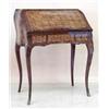 Image 1 : LOUIS XV STYLE GILT BRONZE MOUNTED PARQUETRY BUREAU EN PENTE, French. 19th Century. The slant f...