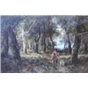 Image 1 : P. MANGOLD (English. 19th/20th Century), "The Hunt". Signed P. Mangold l/l., Oil on Canvas ....