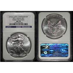 2011 American Silver Eagle NGC MS-70 Early Release