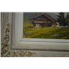 Image 4 : Two framed oil on board paintings featuring cottage scenes, signed by K. Paul 8" X by 10" - Rm 103