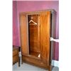 Image 2 : Large single door, single drawer, mirrored wardrobe to match lots 81 and 82, Rm 105