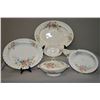 Image 1 : Selection of Royal Doulton "Acadia" serving pieces to match lot 89 including large platter, medium p
