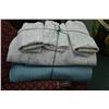 Image 1 : Two sets of linens including bedspreads and shams
