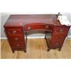 Image 1 : Small double pedestal ladies desk