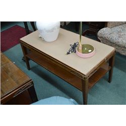 Mid 20th century mahogany coffee table