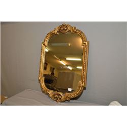 Vintage gilt framed wall mirror
