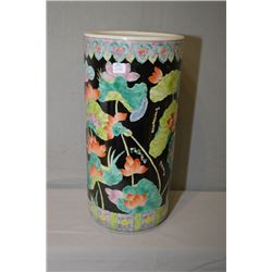 Chinese Ceramic Umbrella and Cane Stand