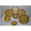 Image 1 : Selection of Estoril Ironstone dinnerware including large plates, bowls etc.