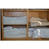 Image 1 : Selection of hotel brand new supplies including sheets, towels and tablecloths