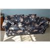 Image 1 : Oriental motif full size pullout sofa bed
