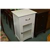 Image 1 : Single drawer and frosted door bathroom cabinet