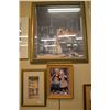 Image 1 : Three framed prints all with vintage period themes