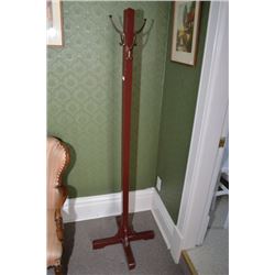 Mission style coat tree