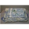 Image 2 : Selection of linens including bedspread, skirt, shams, etc