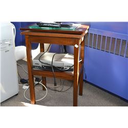 Two tier side table