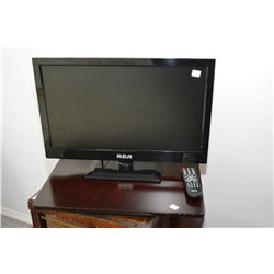 24" RCA flat screen TV and turntable