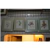 Image 1 : Four framed prints fruit and floral