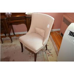 Upholstered bedroom chair