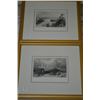 Image 1 : Two framed etchings including one by T. Allom titled "St. Andrews From The Pier" and a Bartlett "Abe