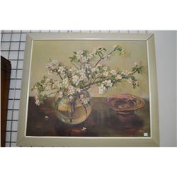 Vintage framed still life