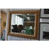 Image 1 : Heavy gilt framed bevelled wall mirror