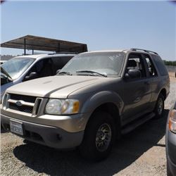 01 Ford Explorer Sport 2WD 2dr SUV - ADT - NR