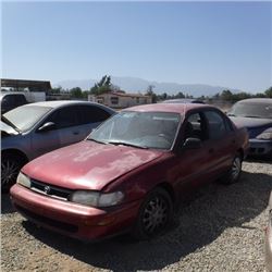 93 Toyota Corolla 4 Dr  Sedan - T - RUN MC