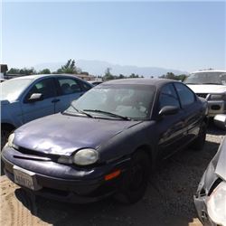 98 Plymouth Neon 4 Dr  Sedan - T - NR