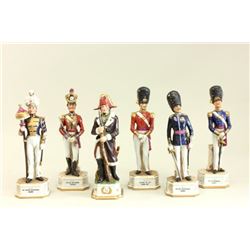 6 Porcelain Soldiers