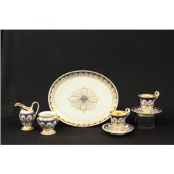 Old Paris Porcelain Breakfast Set