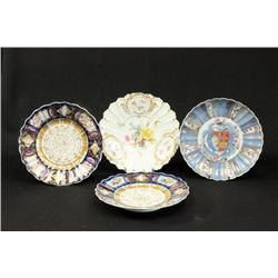 4 Porcelain Plates