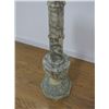 Image 4 : Alabaster Pedestal With Birdbath on Top