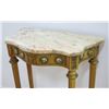 Image 5 : Pair of Marble Top Console Tables