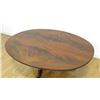 Image 2 : Oval Mahogany Ball & Claw Coffee Table