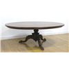 Image 3 : Oval Mahogany Ball & Claw Coffee Table