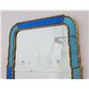 Image 2 : Giltwood & Blue Glass Mirror
