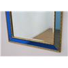 Image 4 : Giltwood & Blue Glass Mirror