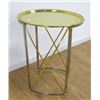 Image 2 : Brass & Tray Top Directoire End Table
