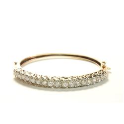 14k Gold & Diamond Bracelet