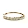 Image 1 : 14k Gold & Diamond Bracelet