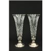 Image 1 : Pair of Scandinavian Sterling & Glass Vases