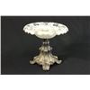 Image 1 : Bohemian Glass & Silver Plate Compote