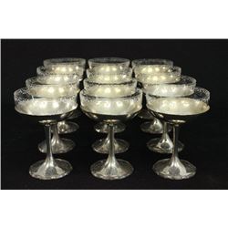 Shreve Dessert Cups with Glass Liners