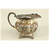 Image 8 : Three Piece Silver Plate Etched Tea Set
