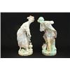 Image 1 : Pair of Chelsea Porcelain Figurines circa 1870's