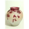 Floral Glass Cameo Vase