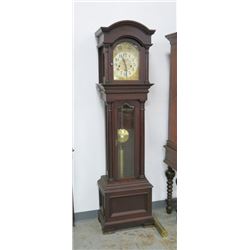 Mahogany Waterbury Grandfather's Clock