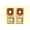 Image 1 : 2 Pairs of Gilt Framed Italian Pictures