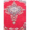 Image 2 : Red Persian Rug Center Medallion Kashan Carpet